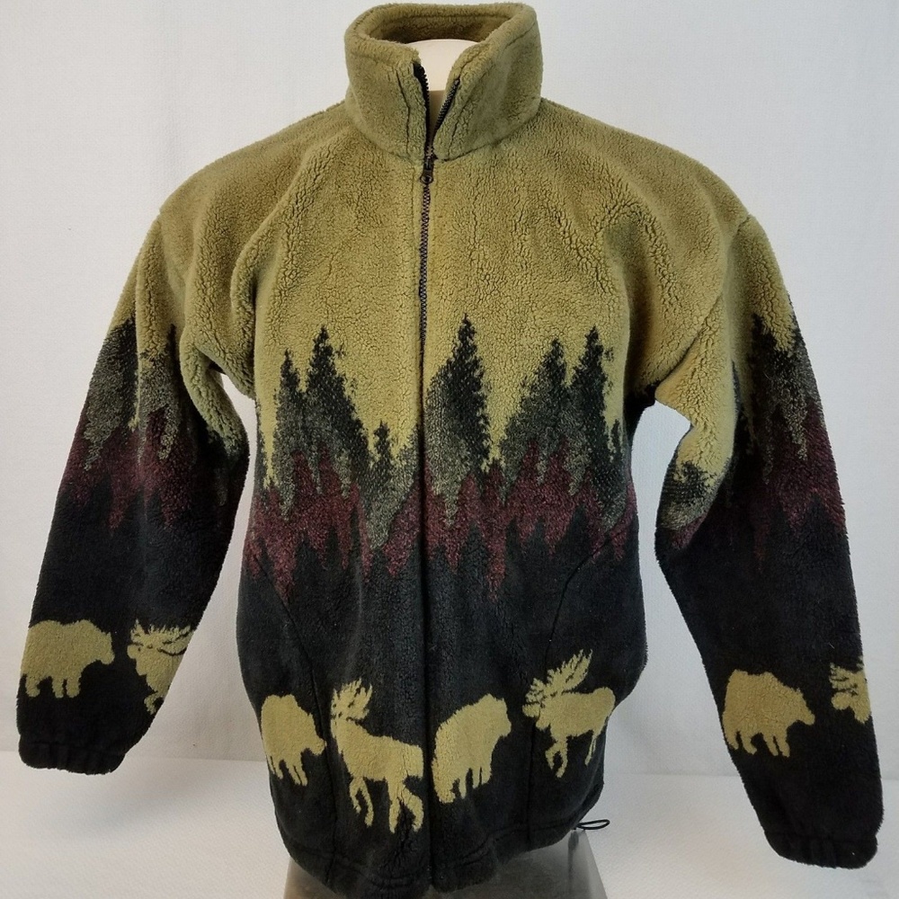 Mazmania ladies fleece jacket sz Medium